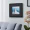 Black Square Gallery Wall Frame with Black Double Mat by Studio Décor®